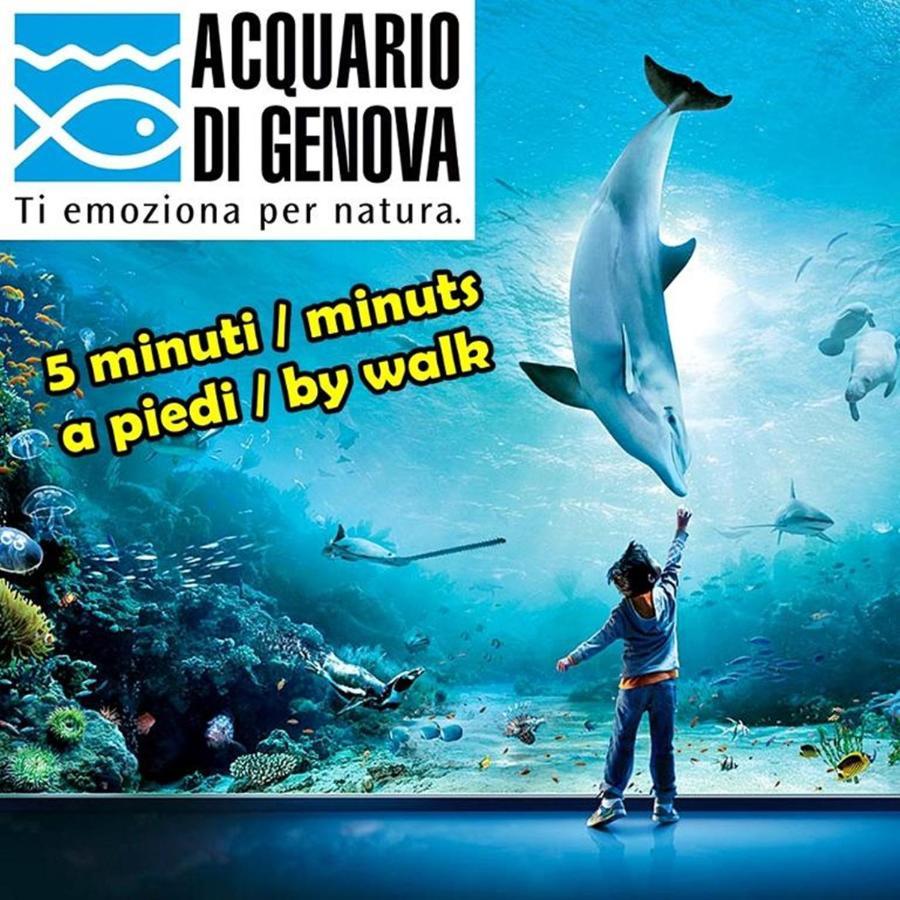 Casa Boccanegra "Aquarium" - Free Public Parking 5 Min By Car Genova Kültér fotó
